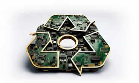 Electronics recycling services for banks and financial institutions ensuring safe e-waste disposal and environmental compliance