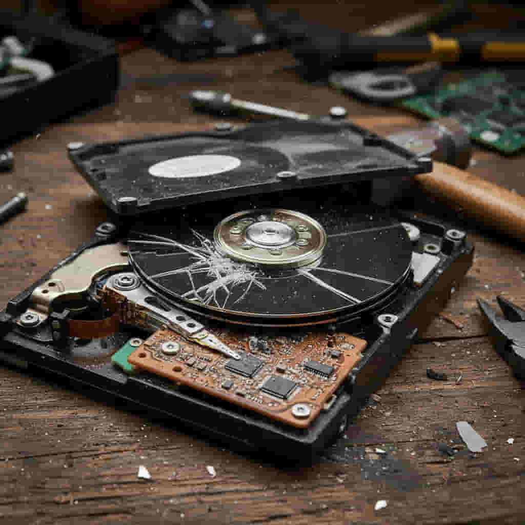 Hard drive destruction services in Maryland ensuring secure data disposal and certified data security compliance