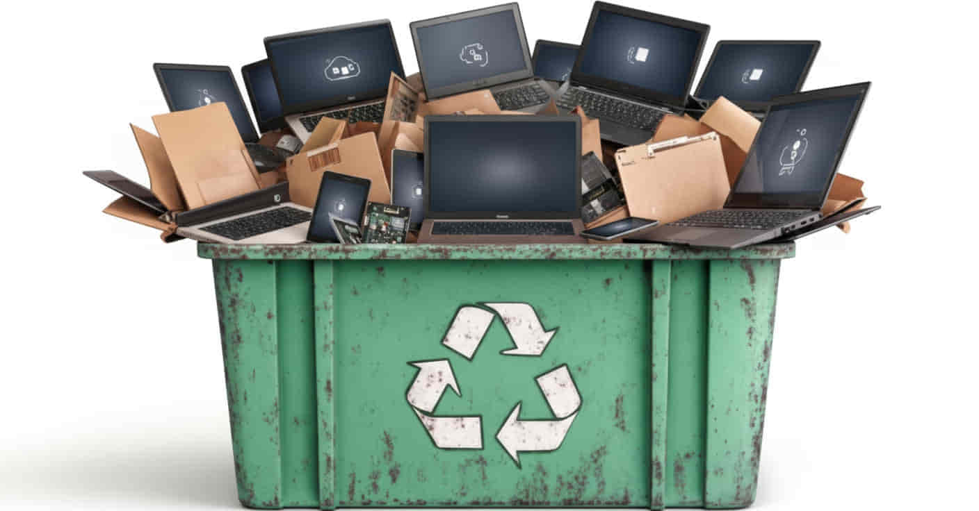 Computer recycling services for healthcare ensuring secure IT disposal, patient data protection, and compliant e-waste recycling