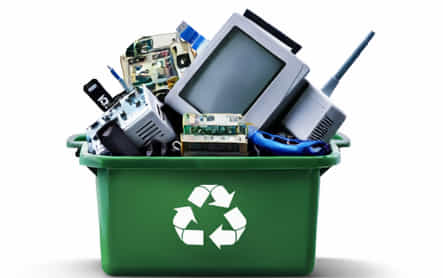 Electronics recycling services for municipalities ensuring safe e-waste disposal, sustainability, and environmental compliance