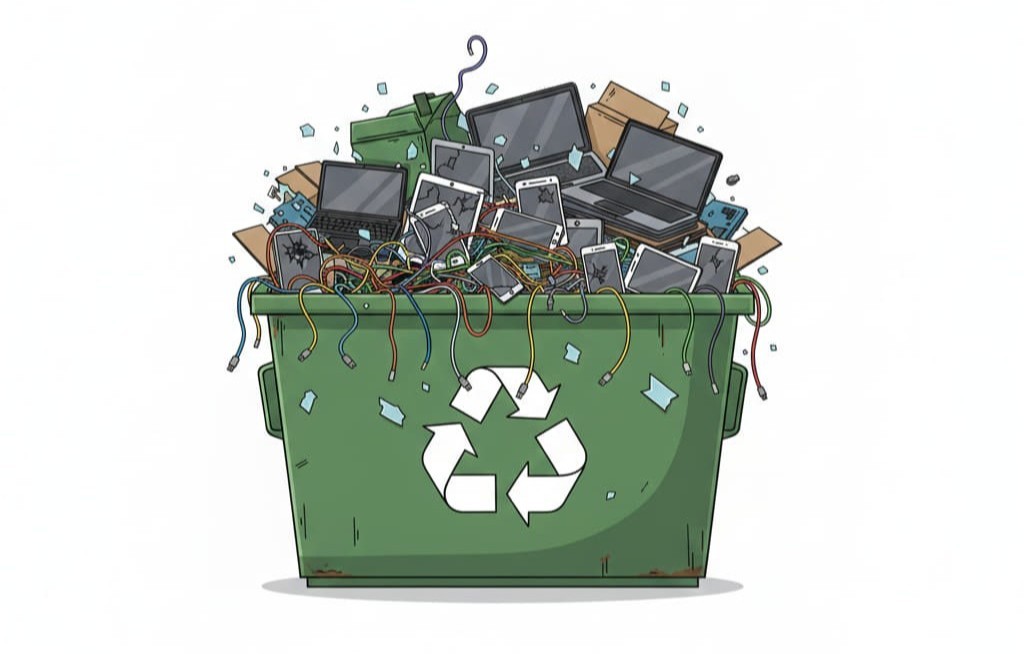 electronics recycling in bulk at erevival