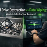 Hard Drive Destruction vs Data Wiping: Which Is Safer for Your Business?